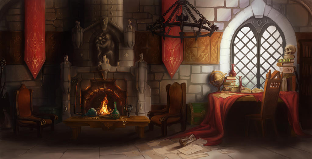 Whirled Room Deviantart Room by MikeLog on DeviantArt
