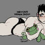 Moira the Teddy Bear Wrestler
