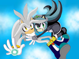 Falling Mana and silver hedgehog