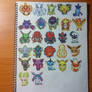 Pokemon Stickers Page 2