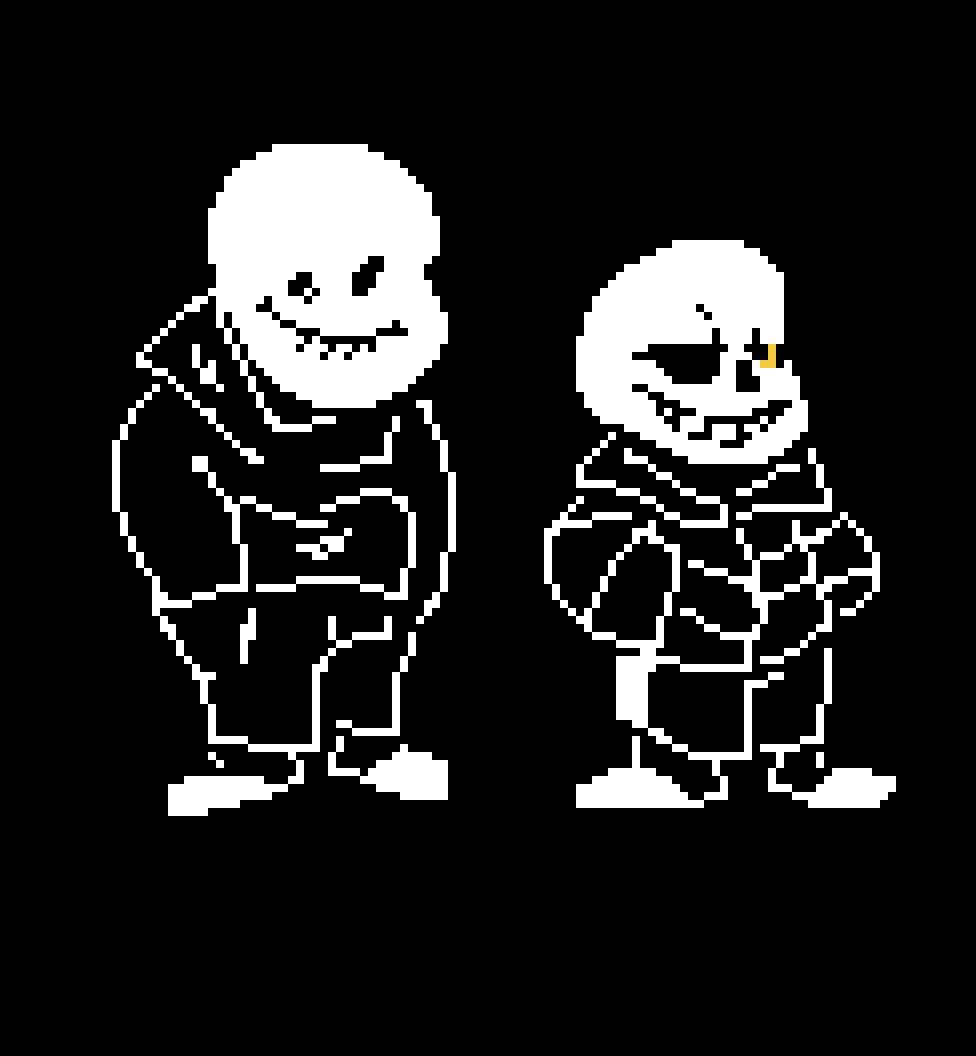 horrortale sans. sprite by imoops155 on DeviantArt