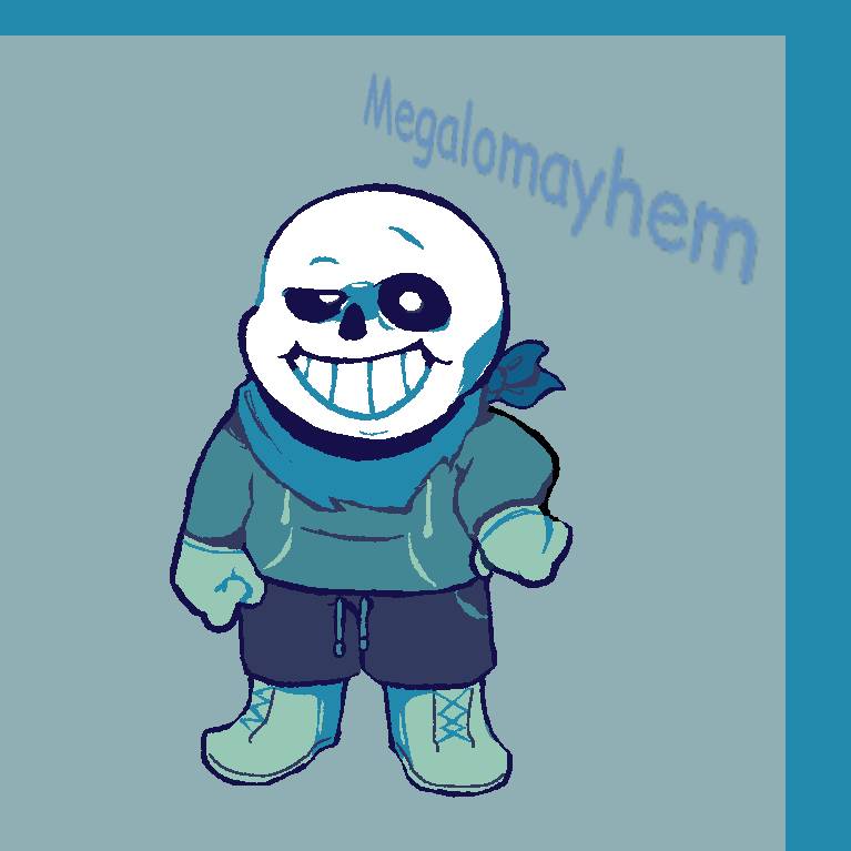 Sans Battle Sprite Pixel Art Animated Gif! by CrunchaMunch87 on