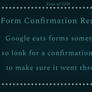 Form Confirmation Reminder