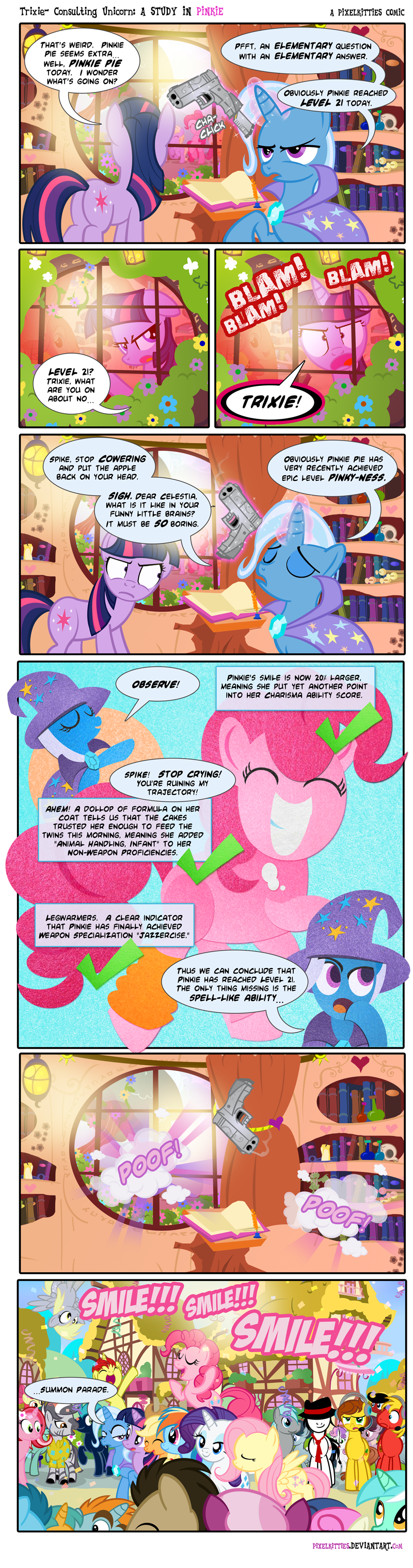 Trixie Consulting Unicorn- A Study In Pinkie