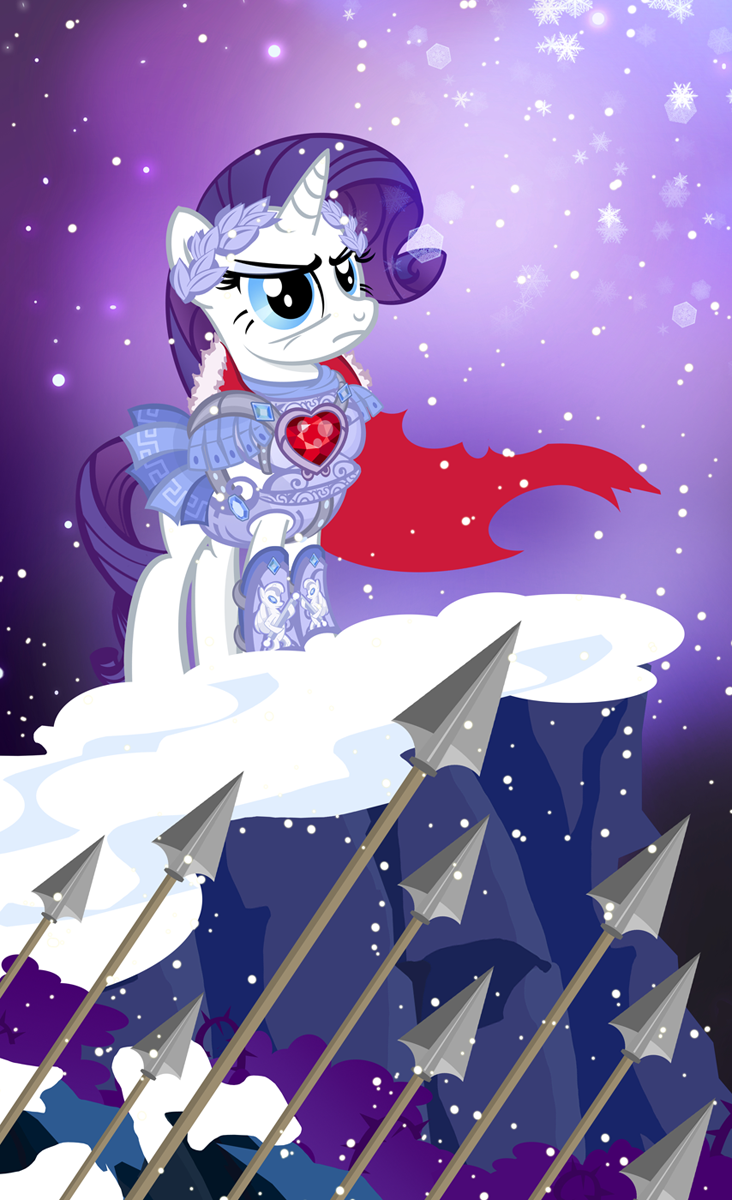 Rarity Wearing Armor II