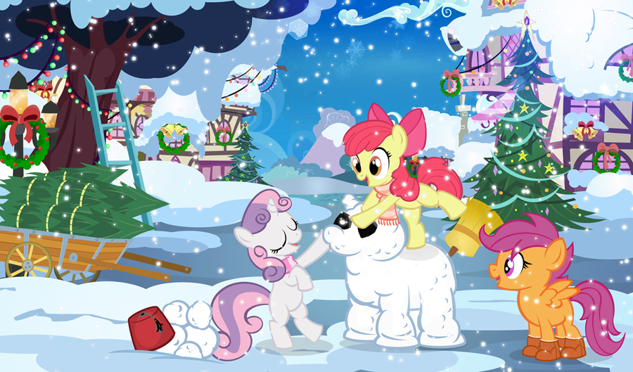 Cutie Mark Crusaders Snowmare Build Team GO!