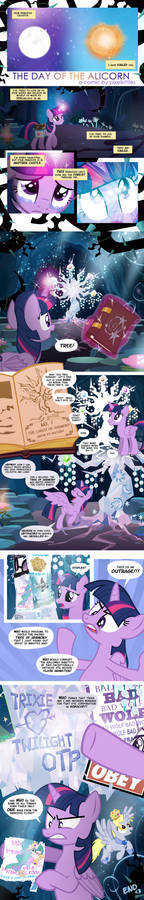The Day of The Alicorn Comic