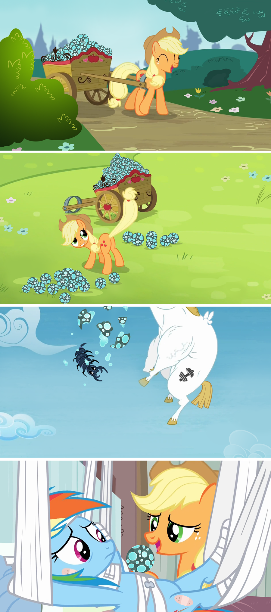 Applejack Loves Chaurus Eggs