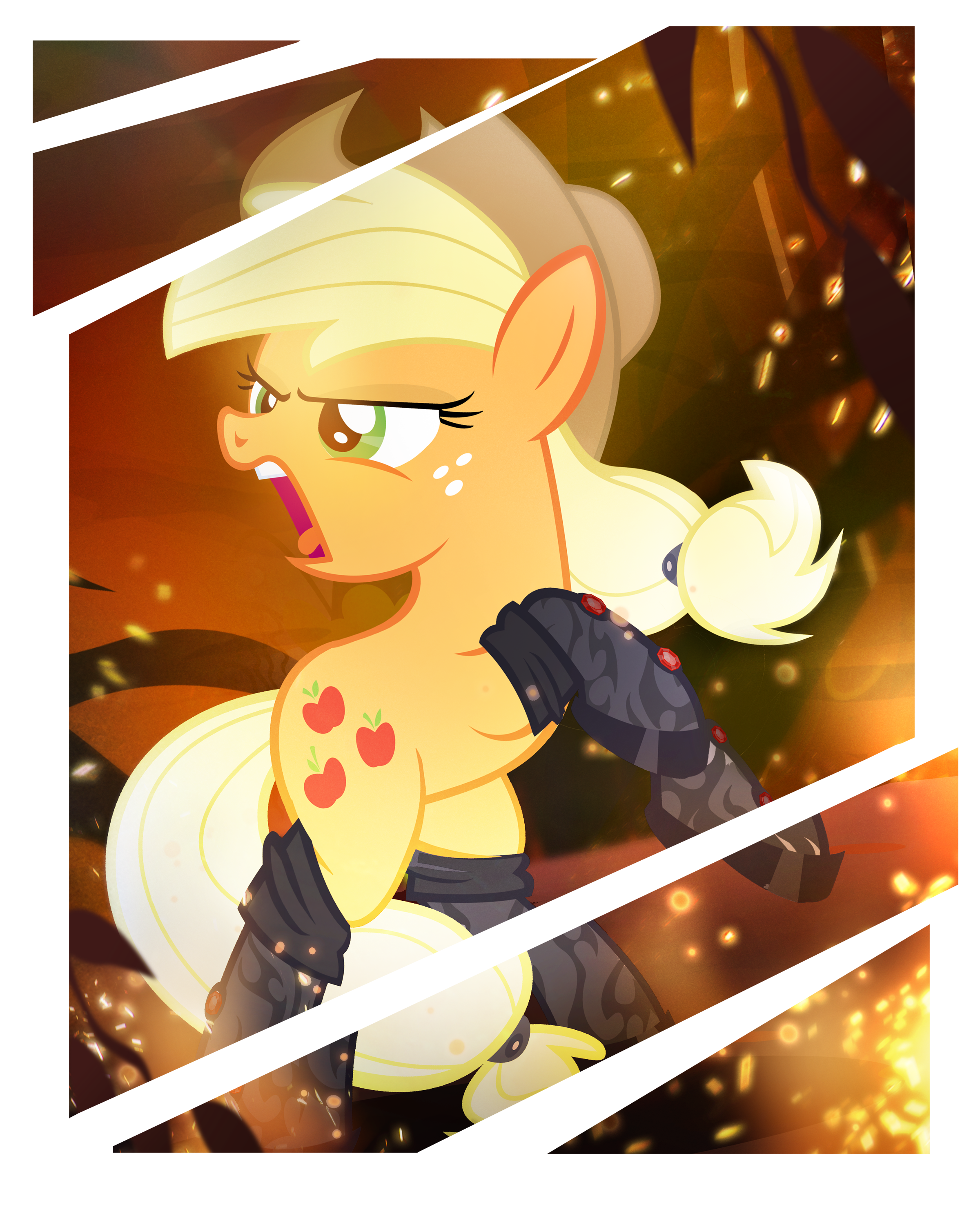 Applejack: Modern War Mare