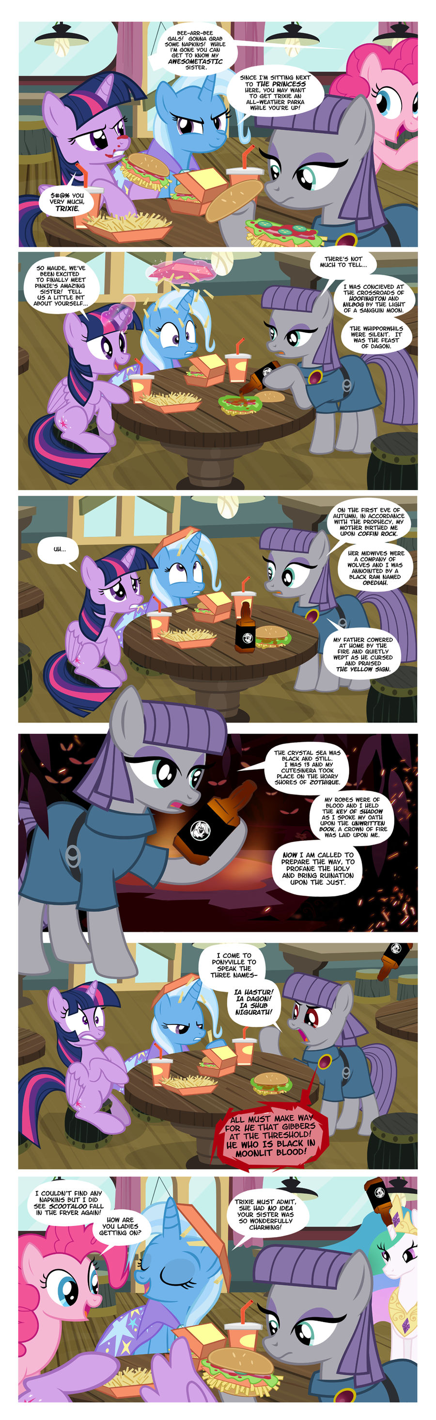 The Devil Maud Me Do It by PixelKitties