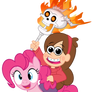 Pinkie and Mabel Versus The Universe