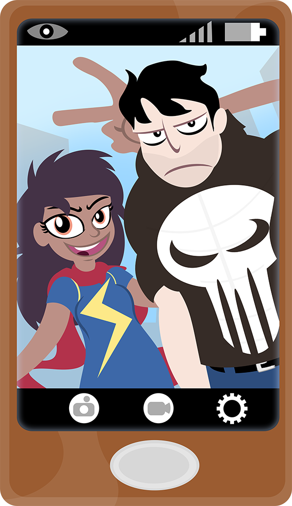 Team-Up Selfie!