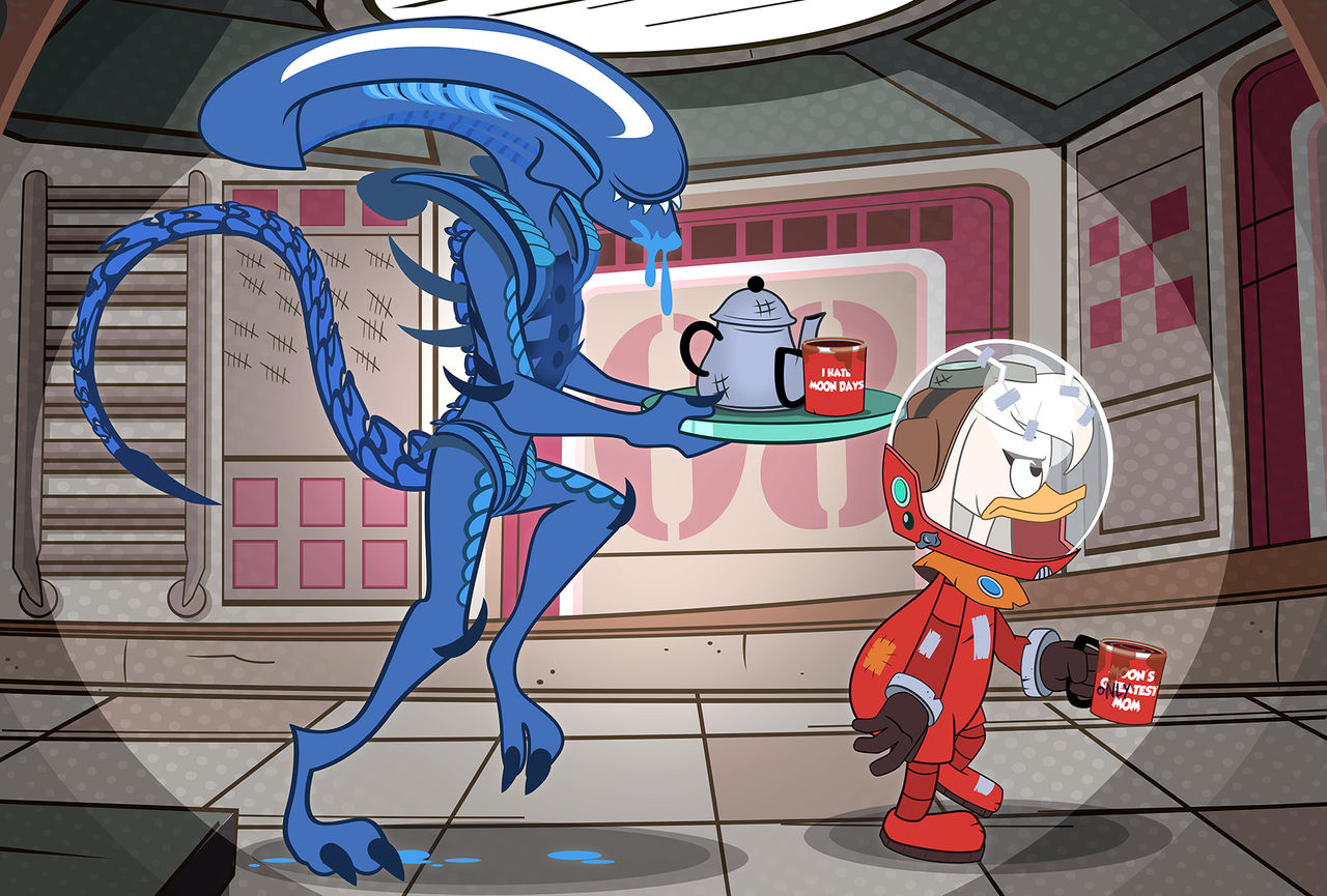 Space Cars, Lattes, Aliens by PixelKitties
