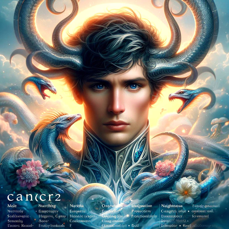 Cancer by MoonlitdiamondAI on DeviantArt
