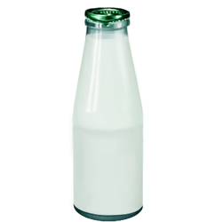 Milk bottle icon