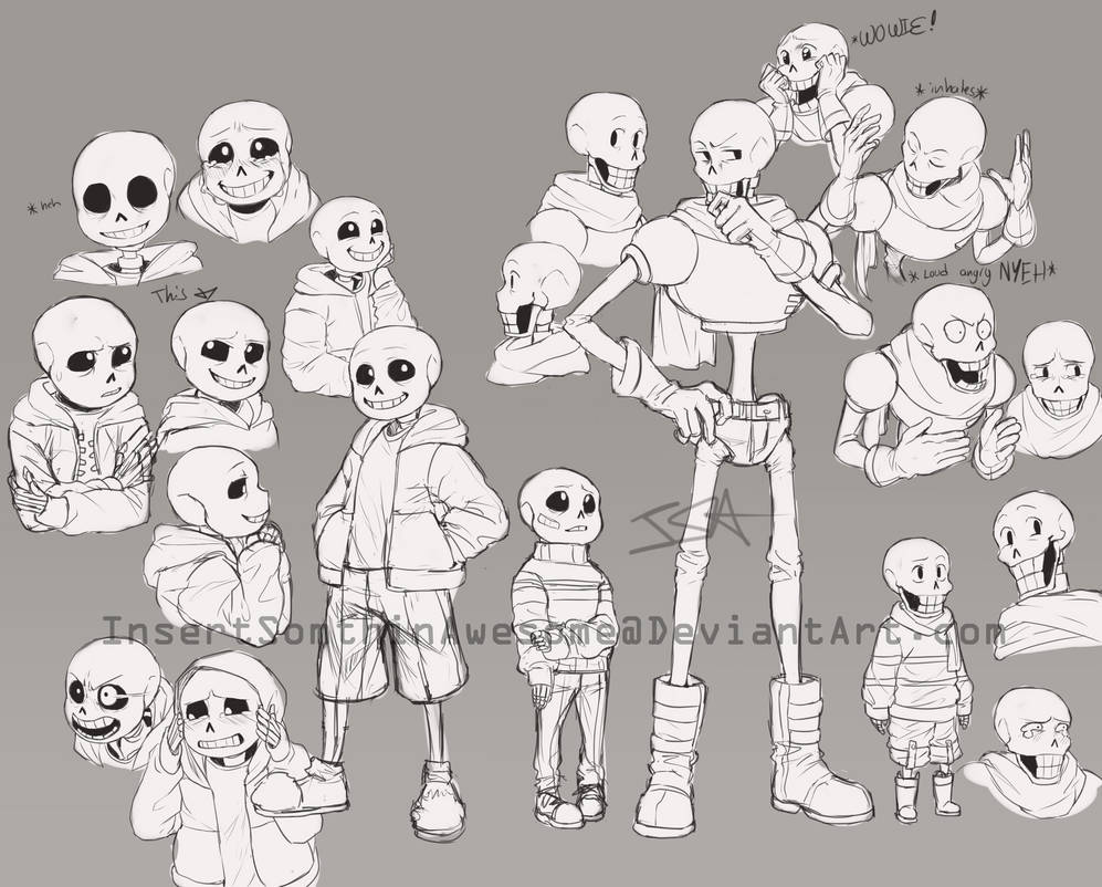 Practicing a skeleton by InsertSomthinAwesome on DeviantArt