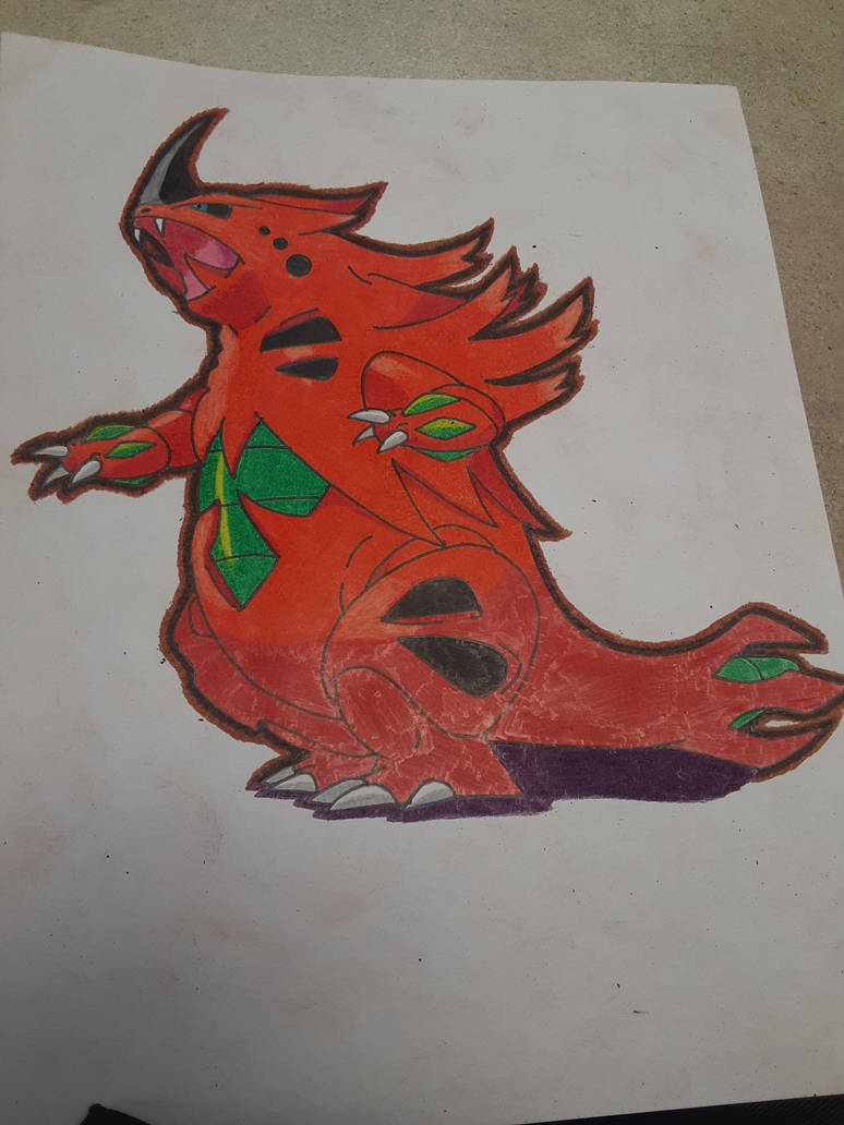 Regional Variant Tyranitar by DavidsonCartoons on DeviantArt