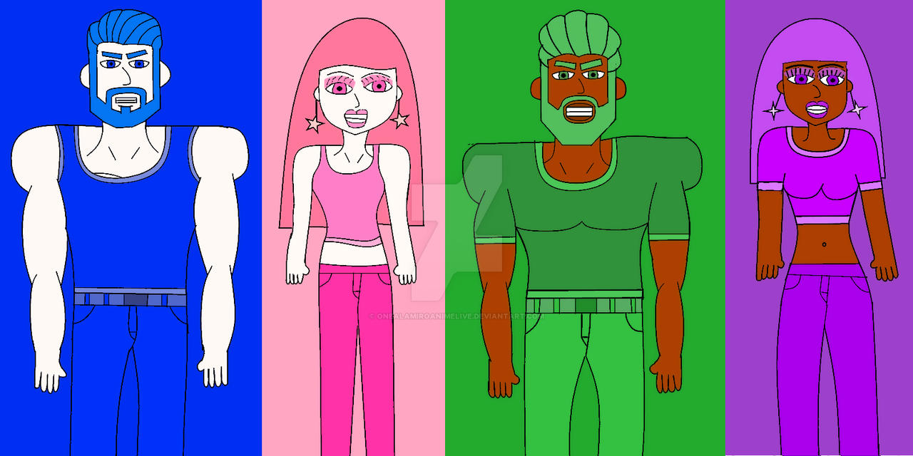 the first characters own colors OC by onealamiroanimelive on DeviantArt