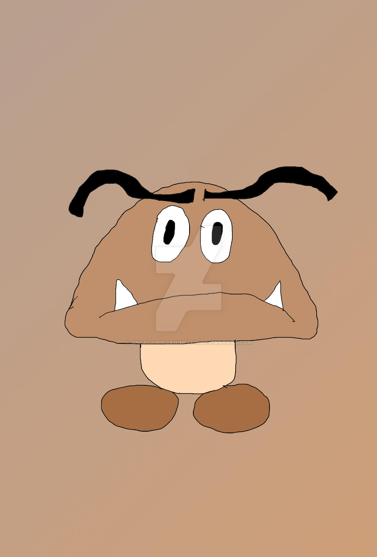 Goomba Oc Deviantart Goomba by onealamiroanimelive on DeviantArt