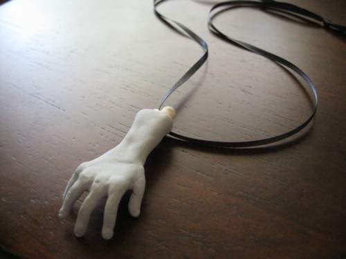 Zombie Hand Pendant - Right