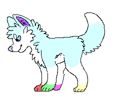 Sparkly pup