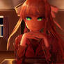 Just Monika.