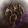 Commission: Corrupted Timberwolf
