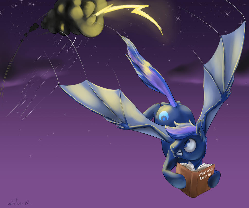 Commission: Weather Bat Pony