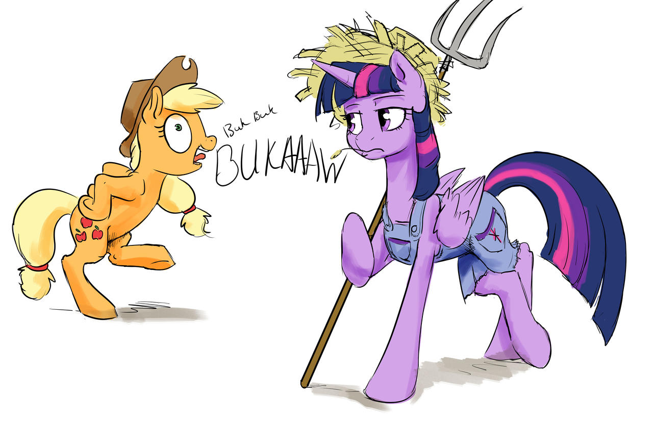 Episode Speedpaint: Farmer Sparkle and ChickenJack