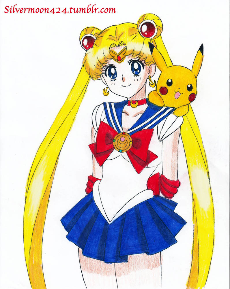 Sailor Moon and Pikachu by Mileyangel321 on DeviantArt Sailor Moon and Pikachu by Mileyangel321 on DeviantArt