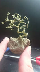 Wire Bonsai 3rd attempt 