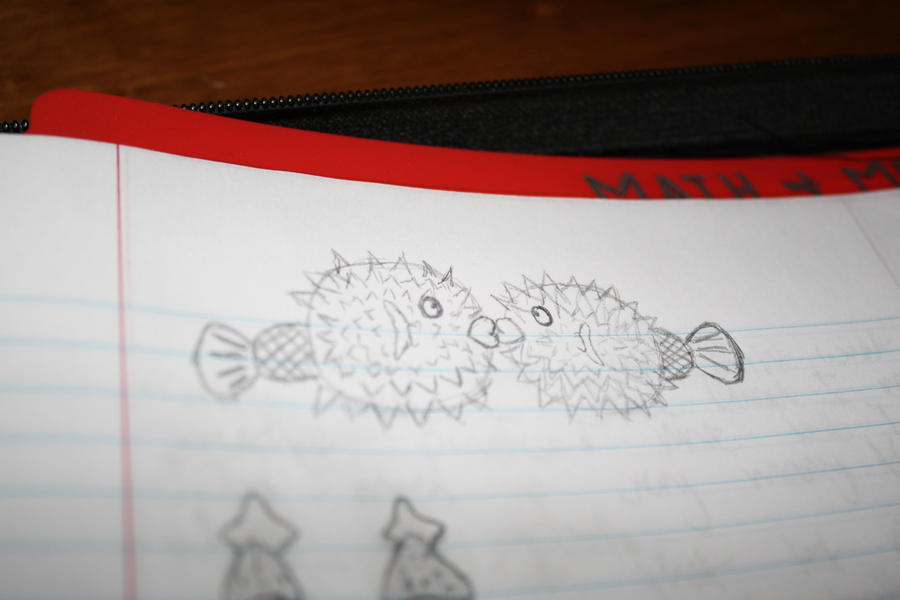 Pufferfish Love by Aquatosaur on DeviantArt