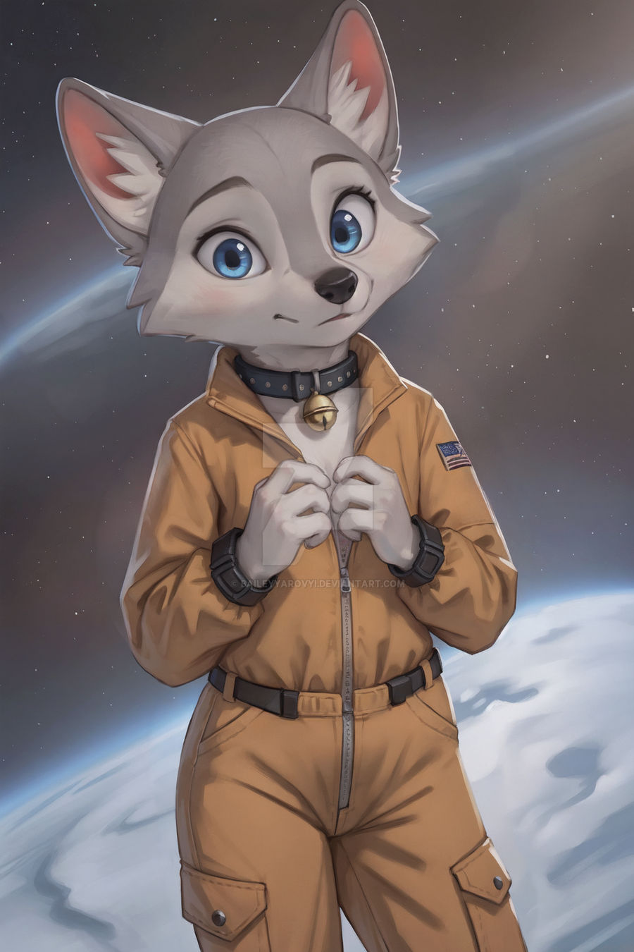 Dog in space by BaileyYarovyi on DeviantArt