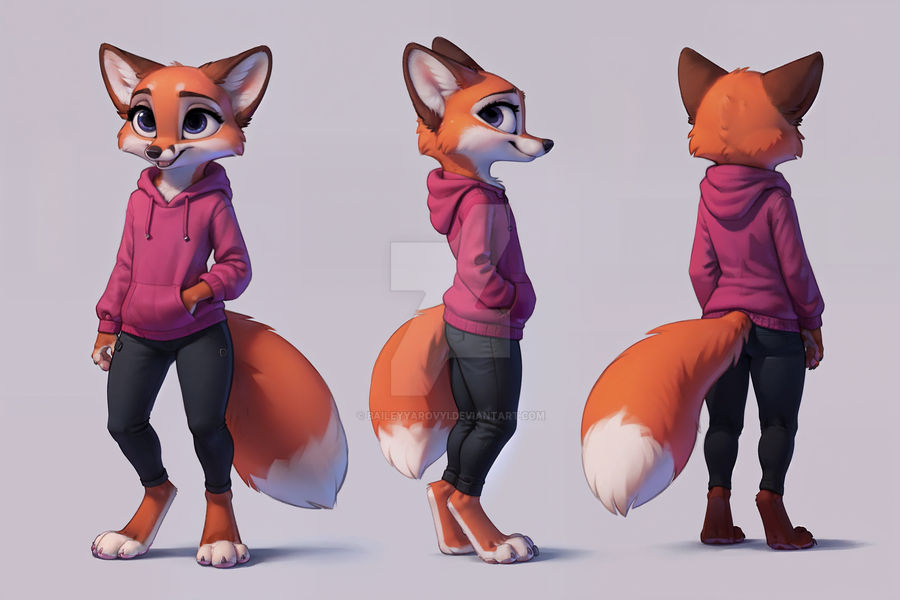 Fox Character Deviantart Fox character by BaileyYarovyi on DeviantArt