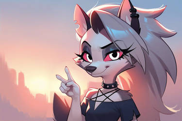 Loona Fallout Helluva Boss S1 E5-Loona 1 by GiuseppeDiRosso on DeviantArt