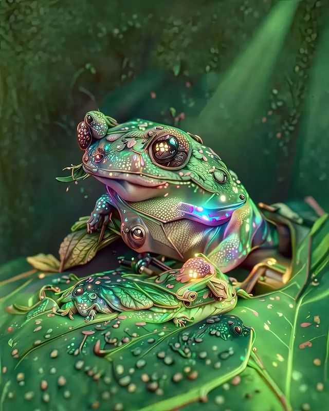 Evil Rondo Frog Robot Frog by lipu47 on DeviantArt