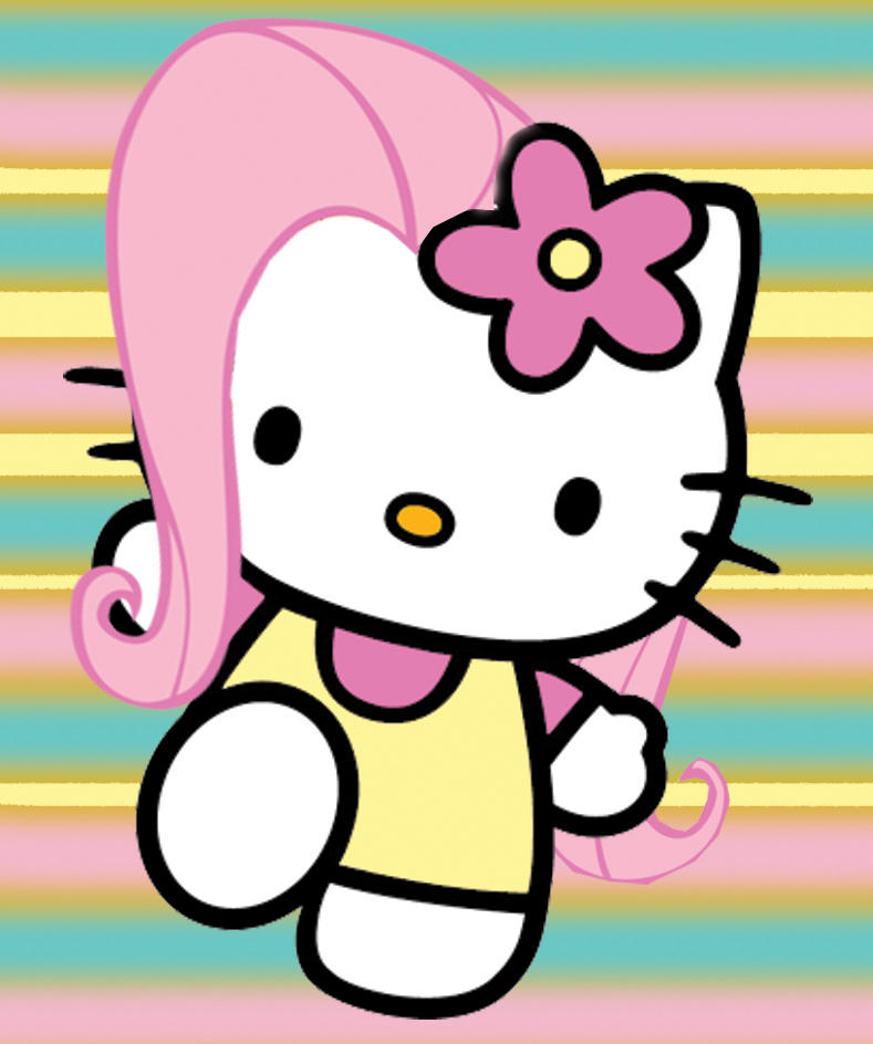 Hello Flutterby Hello Fluttershy by PinkiePie47 on DeviantArt