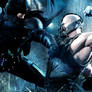 The Dark Knight Rises showdown poster