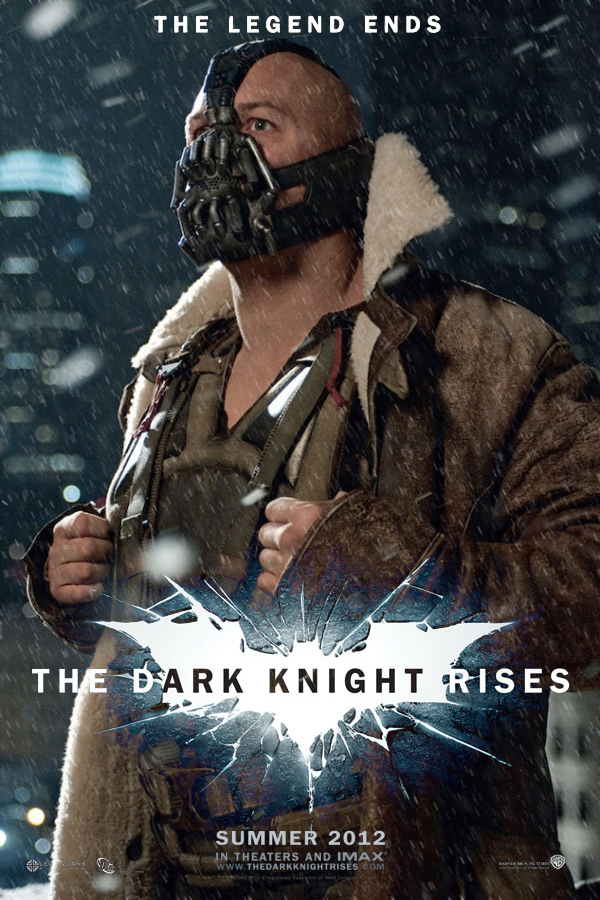 The Dark Knight Rises Bane movie poster