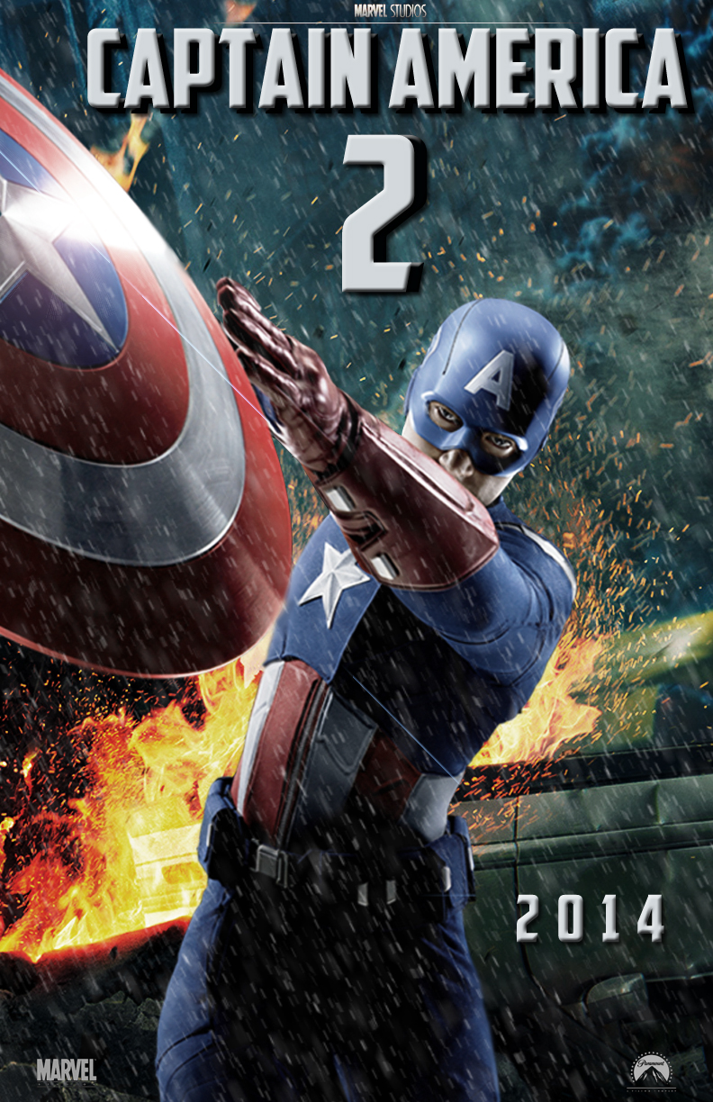 Captain America 2 movie poster