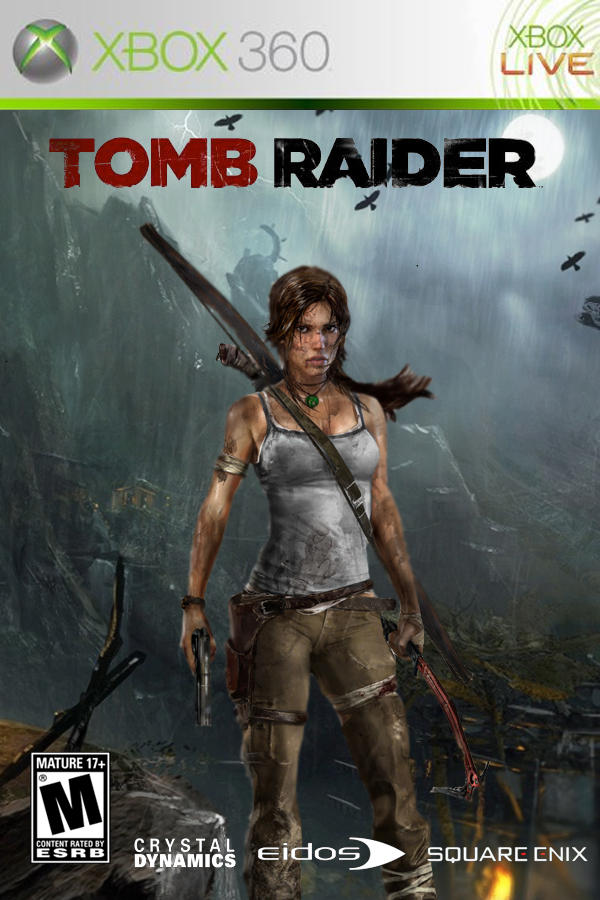 Tomb Raider (2013) Xbox 360 cover art by DComp on DeviantArt