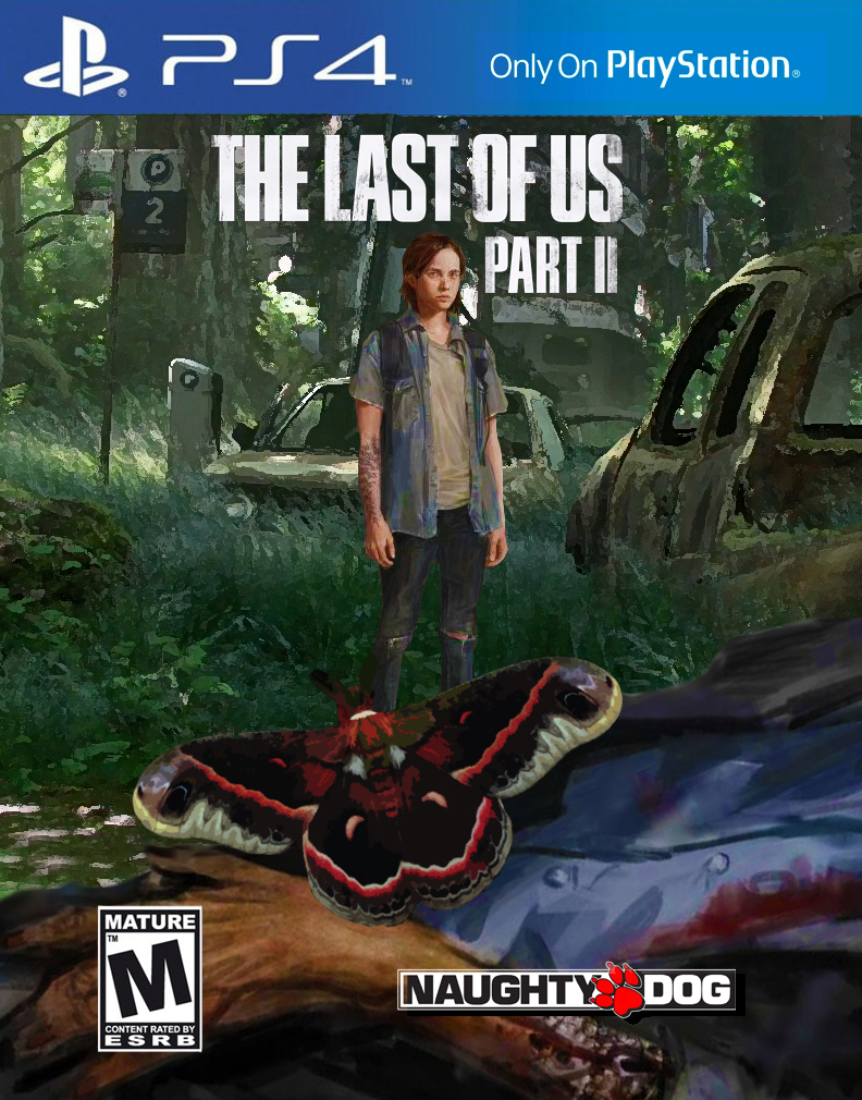 The Last of Us Part 2 PS4 Custom PS1 Inspired Case 