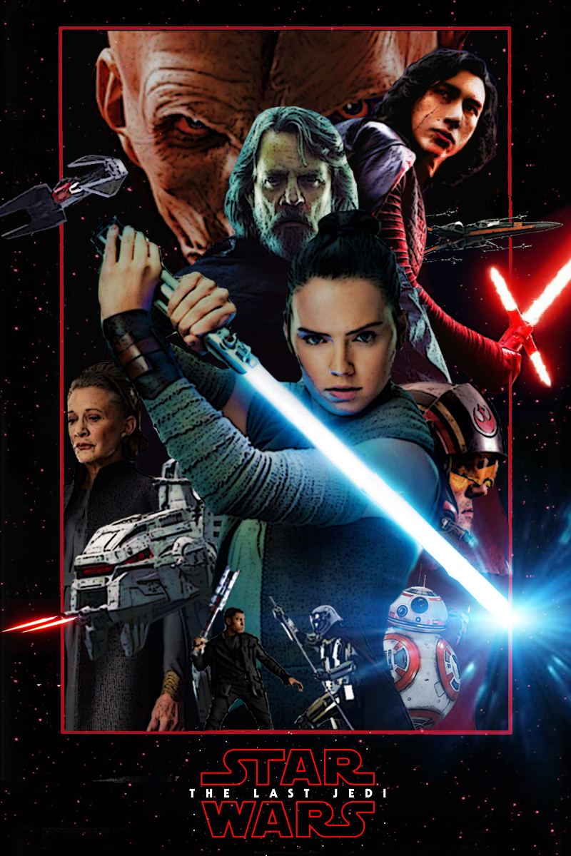 The Last Jedi Characters Wallpaper by Thekingblader995 on DeviantArt