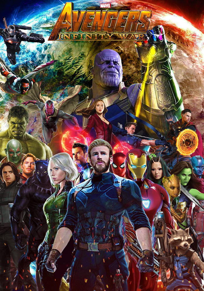Avengers Infinity War Poster By DComp On DeviantArt