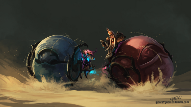 GW2 - The Roller Beetle Race