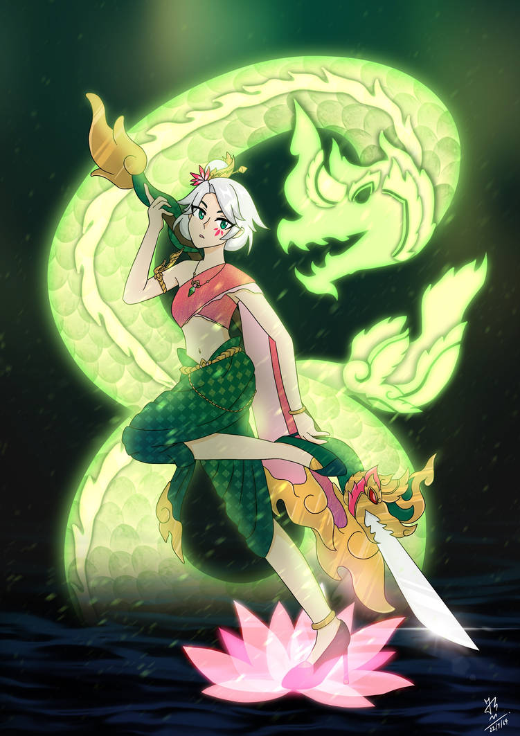 Naga Infinity Power of the Eternal Naga (Thai Serpent) by Amonpan on DeviantArt