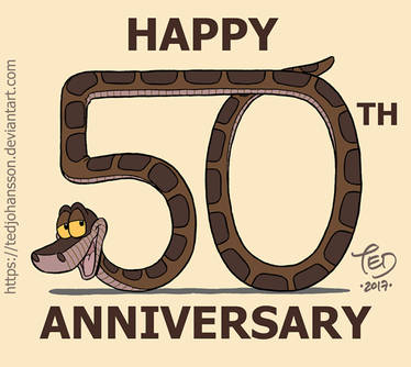 The 50th anniversary of The Jungle Book