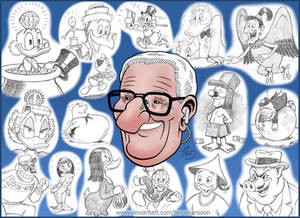 Carl Barks collage