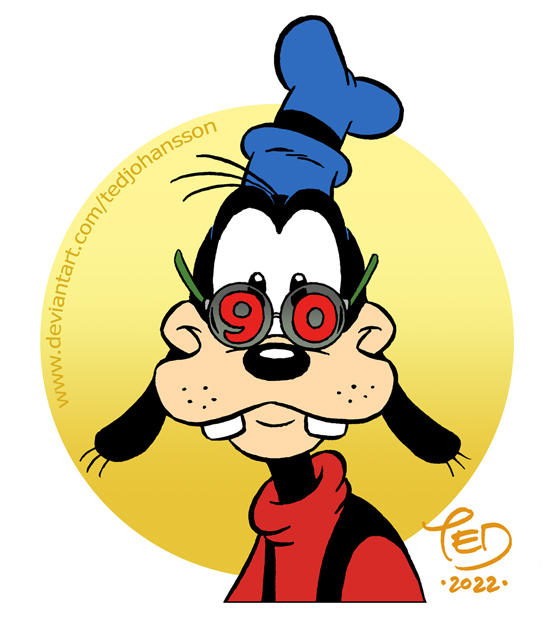 Sebryan Goofy The 90th anniversary of Goofy by TedJohansson on DeviantArt