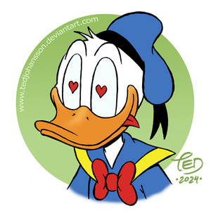 Donald in love